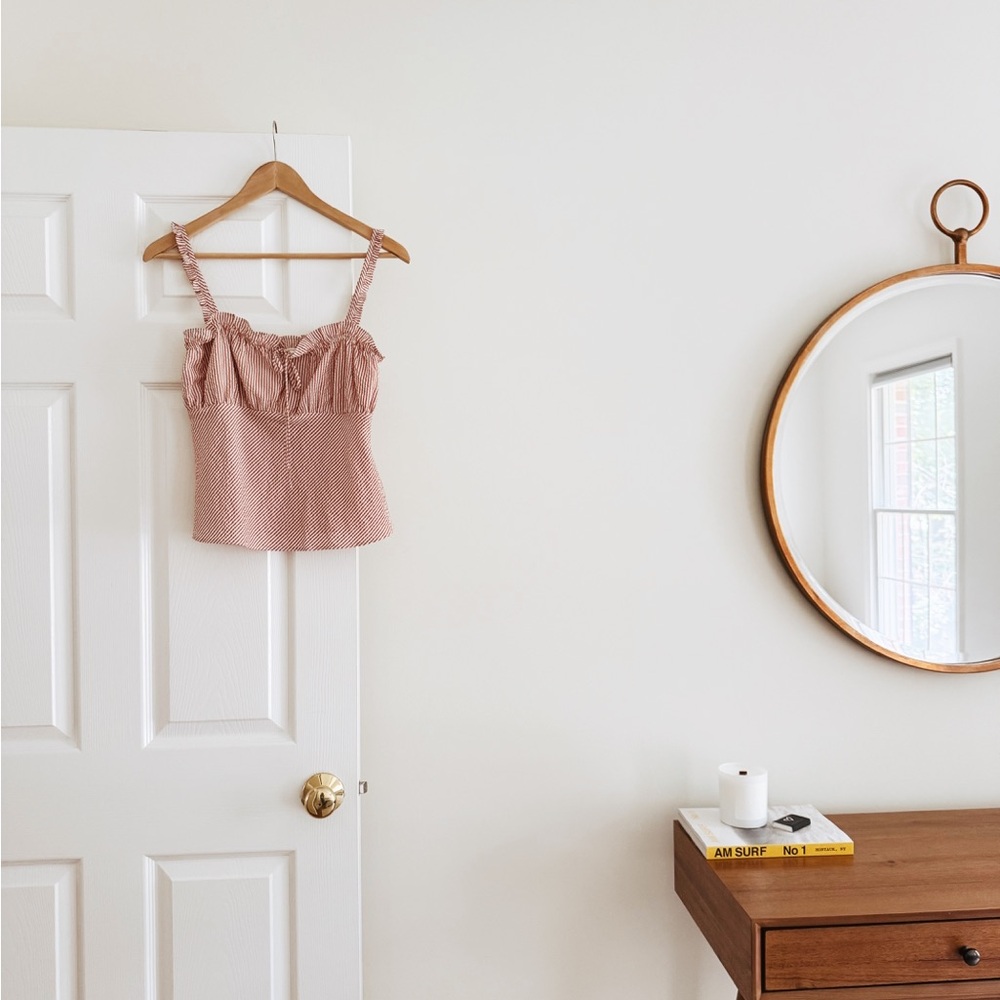 Wayf Ruched Cami Top - Picture 6 of 11
